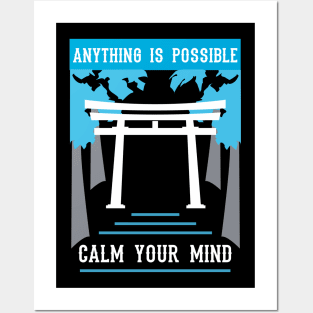 anything is possible calm your mind recolor 08 Posters and Art